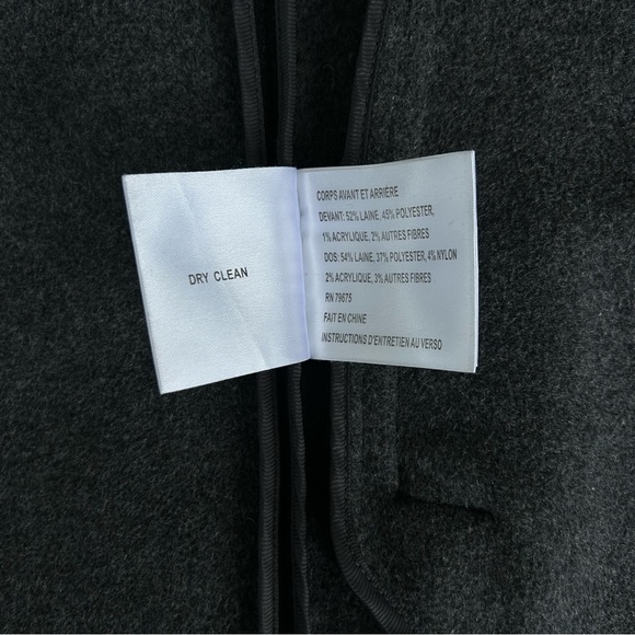 MICHAEL KORS Collection Wool-Blend Open Cardigan Coat XS - Picture 7 of 8